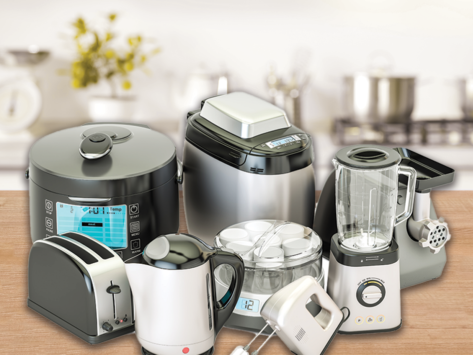 How to organize small appliances in a small kitchen