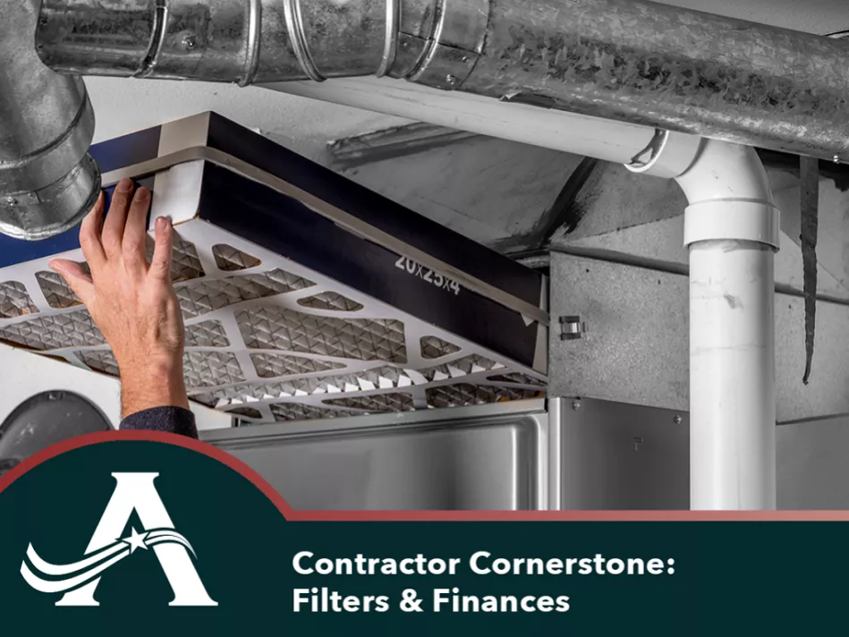 Contractor Cornerstones: Filters & Finances