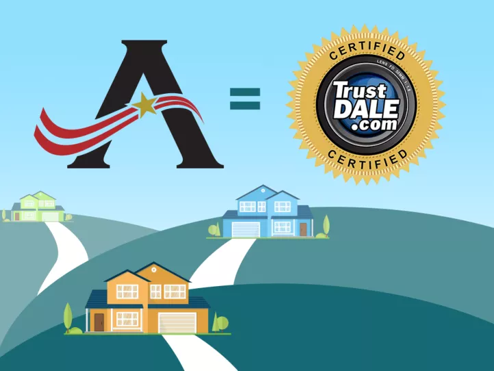 Homes protected by APHW as certified by TrustDALE